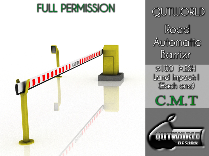 .::QUTWORLD Road Automatic Barrier::.FP Unpack (ADD)
