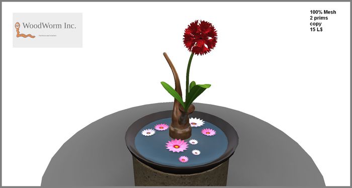 Flower in a pipe