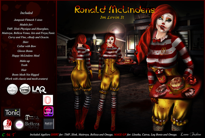 -Lamu Fashion-Outfit Halloween *Ronald  McLindens* DEMO