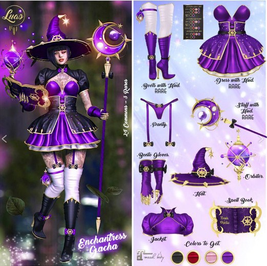 Luas Enchantress Hat Red