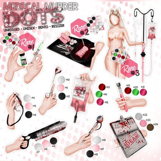 Dots - Medical Murder - #12 Hemostat Black