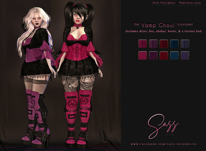 sass [the vamp ghoul] costume 