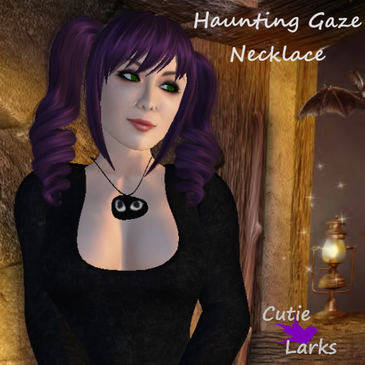 ~CL~ Hunter's Gaze Necklace Grey