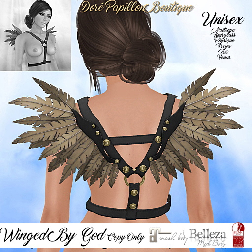 DPB Winged By God - Black & Brass