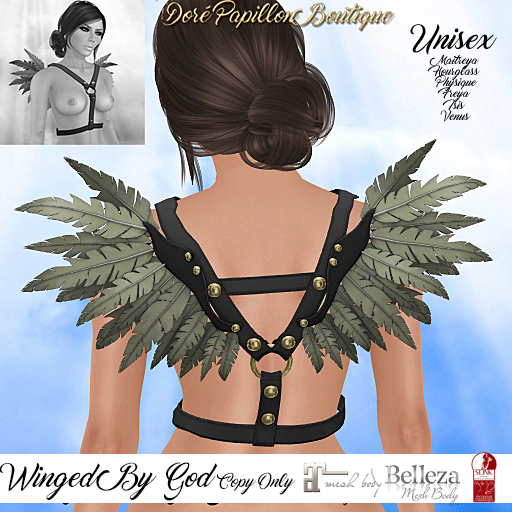 DPB Winged By God - Black & Olive