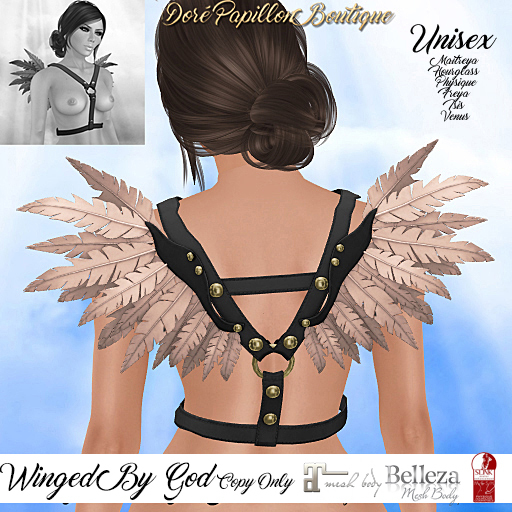 DPB Winged By God - Black & Tan