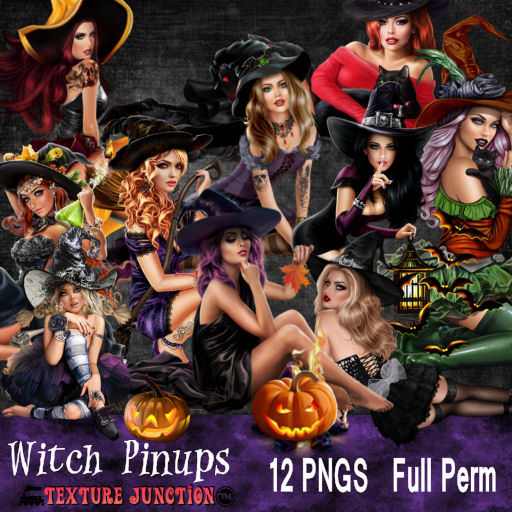 ~TJ~  Witch Pinups