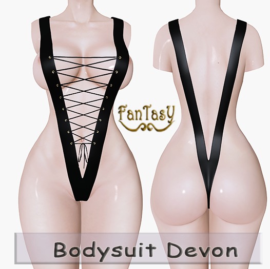 !FANTASY: Bodysuit Devon Black