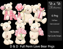 ^^Dejavu^  Full Perm Love Bear Pngs