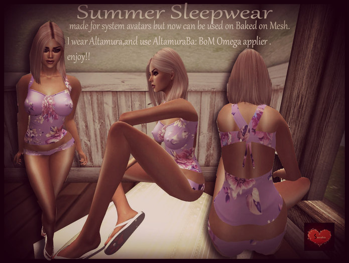 Summer Sleepwear