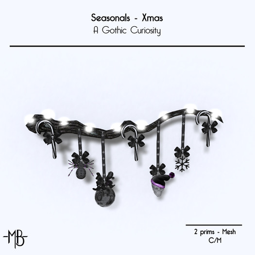 -MB- BOX SEASONALS - XMAS - A Gothic Curiosity