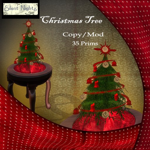 SN-Christmas Tabletop Tree GOLD VERSION