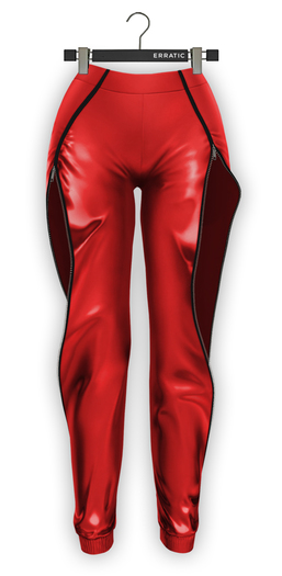 erratic / mijia - pants / red glossy (maitreya)