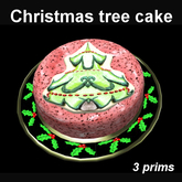 Christmas tree cake