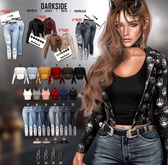OSMIA - Darkside.Gacha.Sweater - M - Ruby