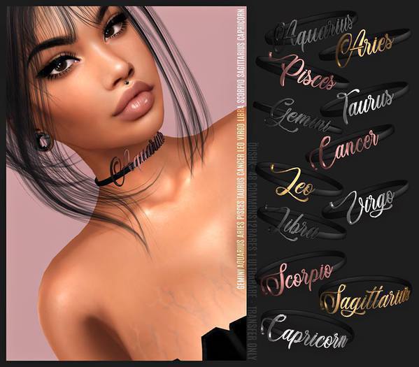 :oushk - Scorpio choker set (unpack) - RARE