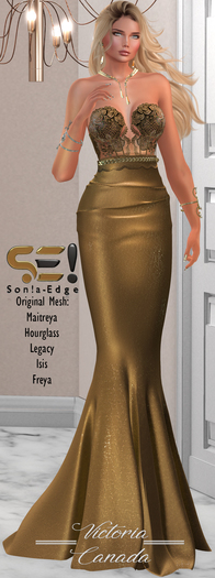 Son!a-Edge Victoria Fitted Mesh Dress White 