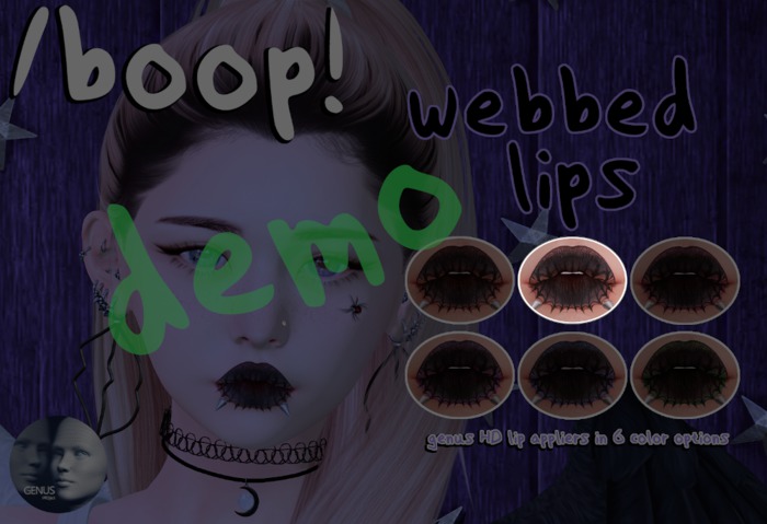 /boop! DEMO webbed lips