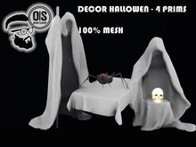 !OS! Promo Decor halloween Ghost spider skull