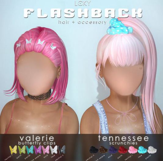 [LCKY] Flashback // Tennessee - White/Pastel