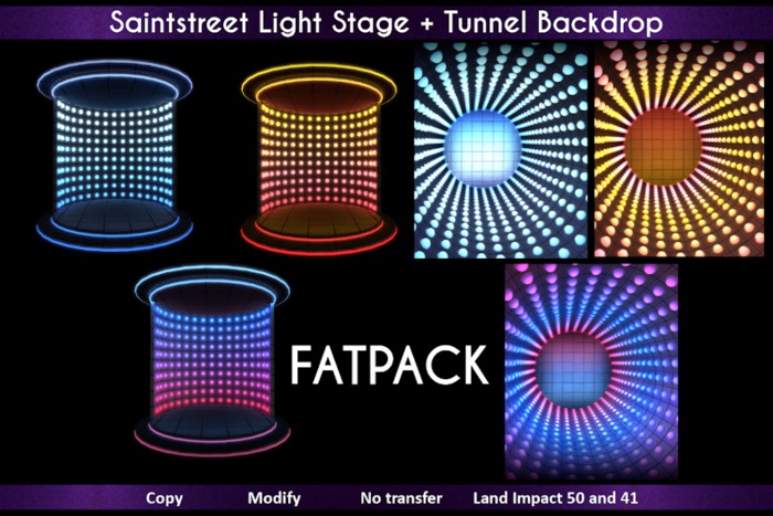 Saintstreet Light Stage + Tunnel Backdrop (FATPACK) Wear me