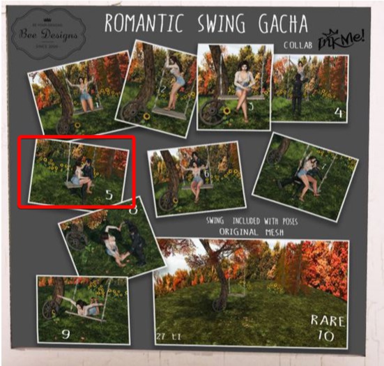 Bee designs /Inkme Swing Pose 5