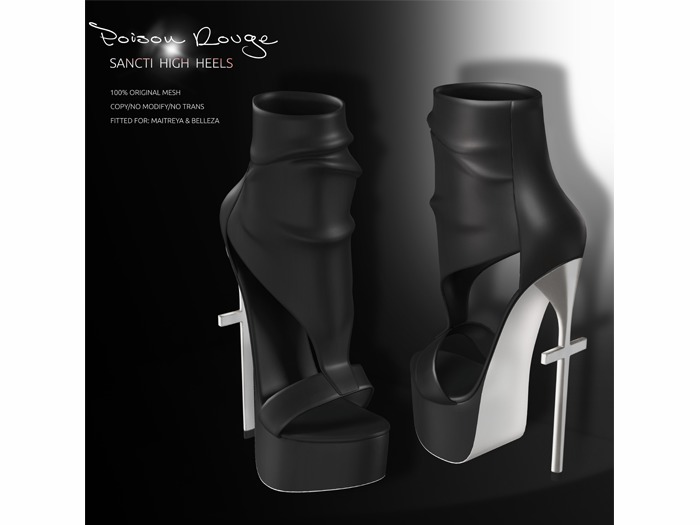 POISON ROUGE Sancti Heels