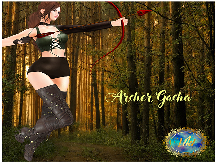 .Viki.(4) Archer Boots - Black - RARE - Maitreya