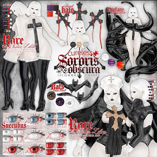 GACHA - CURELESS[+] Sororis Obscura / Profane Invocation / HELLFIRE