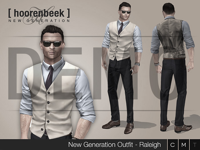 Complete Outfit - Raleigh - Signature, Belleza, SLink, Classic Avatar - DEMO