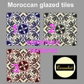 Moroccan glazed tiles - textures pack