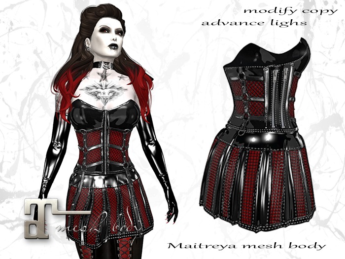 .:AB:. Blackleather Dress