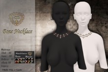 ND*Bone Necklace*Slink All-Belleza All-Maitreya-eBody All-Tonic