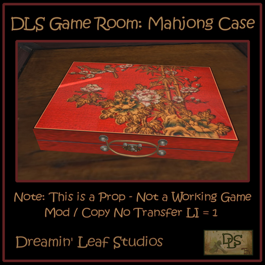 DLS Game Room: Mahjong Case