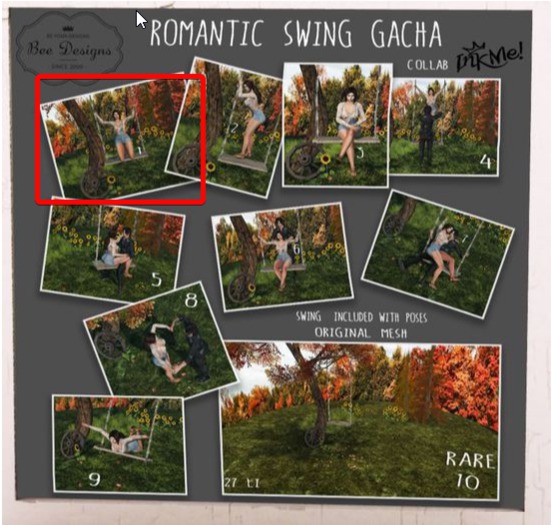 Bee designs /Inkme Swing Pose 1