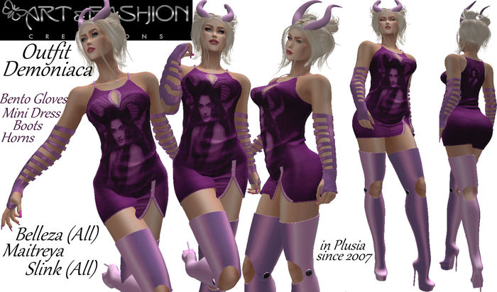 ART & FASHION - DEMONIACA OUTFIT