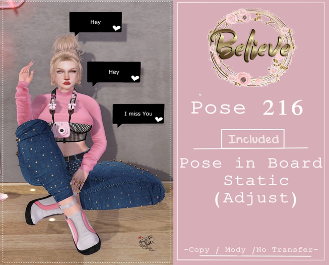 :: Believe :: Pose 216 ::..ADD-ME