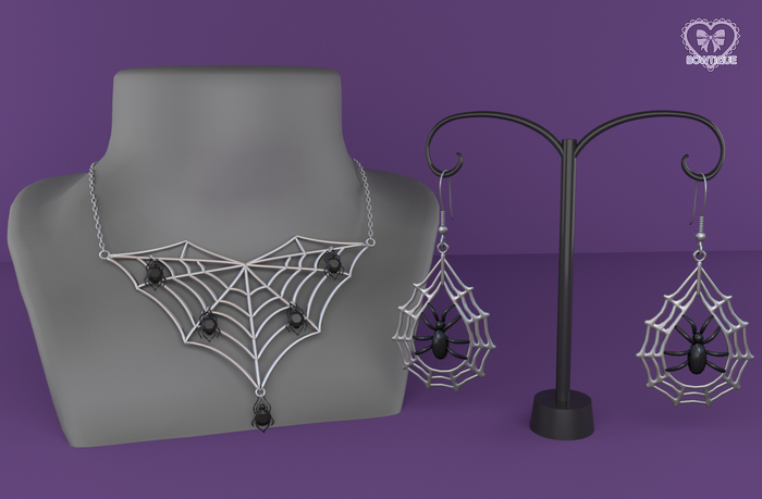 Bowtique - Spider Jewelry Set