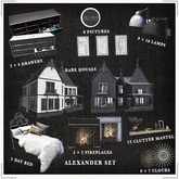 Scarlet Creative 3. Alexander Drawers White MT Box