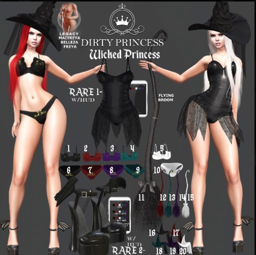 DIRTY PRINCESS- Wicked Princes- LARA COMMON 10