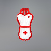 White Nurse Maitreya Apron box