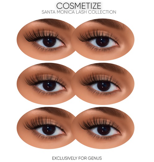Cosmetize / Santa Monica Lash Collection / Genus