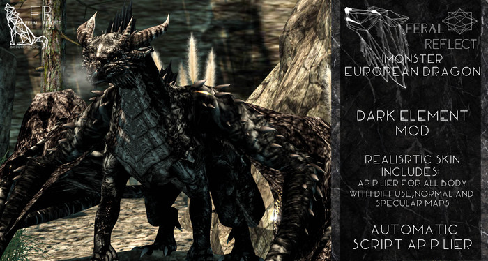 [Feral Reflect] European Dragon Dark Element Mod