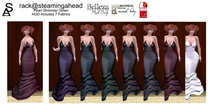 Pearl Shimmer Gown