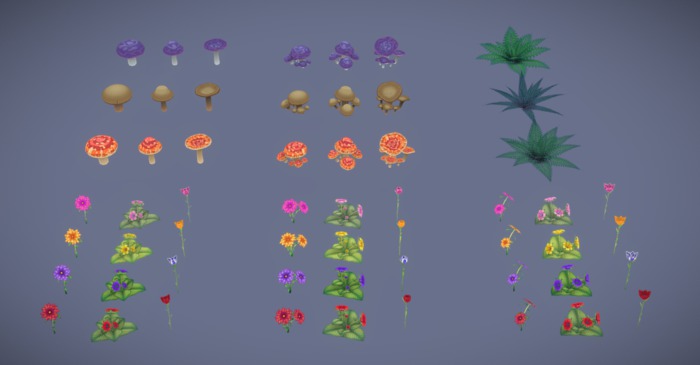 [MLY] Foliage Low Poly FullPerm
