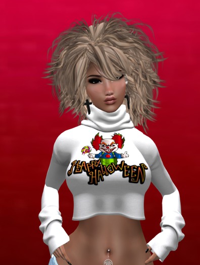 HALLOWEEN Crop Sweater (ADD TO UNPACK)