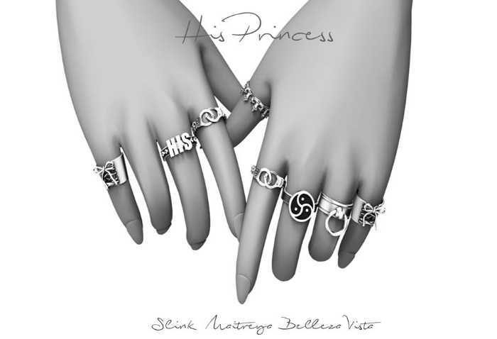 : CULT : His Princess Rings Gold/Silver/Bronze Fatpack