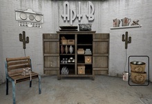 Apt B // Tiny Flea Market Plate Shelf 