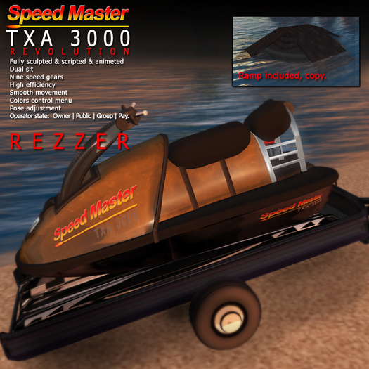 SM jetski TXA 3000 REZZER