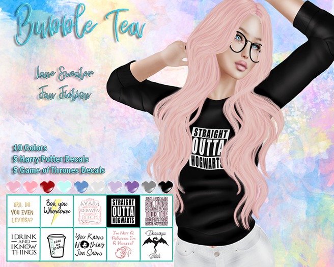 {B. Tea}{B. Tea} Lane Sweater - Fan Fiction Unpacker